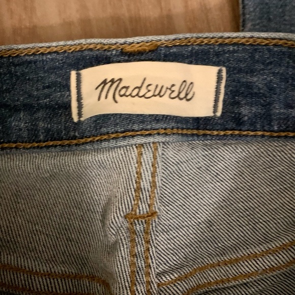 Madewell 9” Mid Rise Button Front Skinny Crop Size 25 - Picture 7 of 11